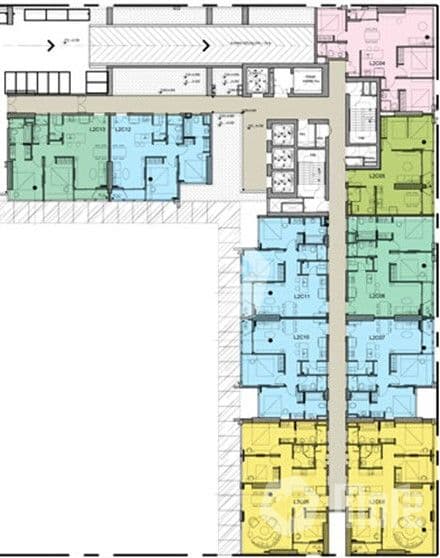 Mặt bằng Block C - Hình 1