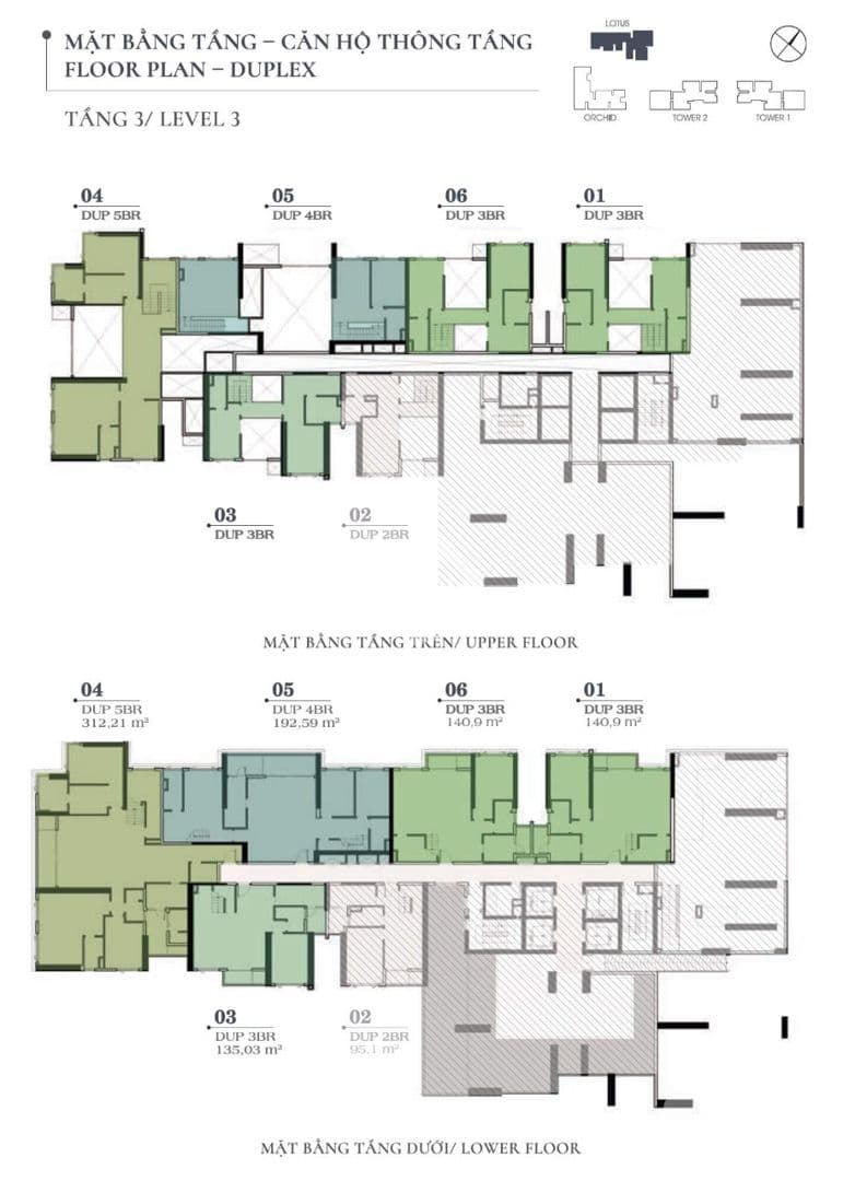 Mặt bằng Block Lotus - Hình 1
