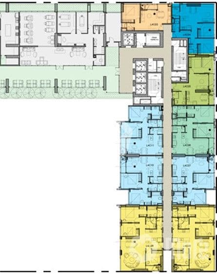 Mặt bằng Block C - Hình 1