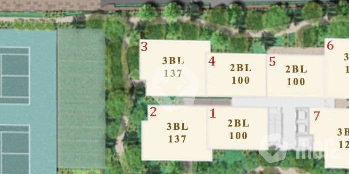 Mặt bằng Block T4 - Hình 1