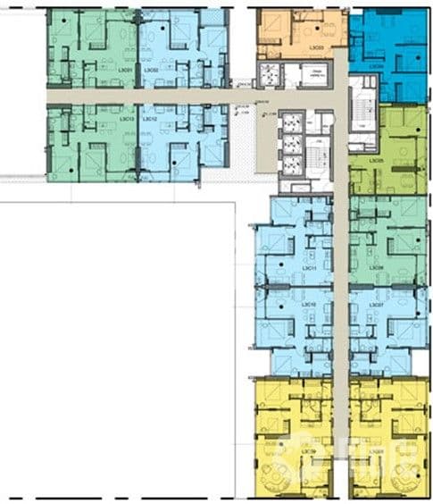 Mặt bằng Block C - Hình 1