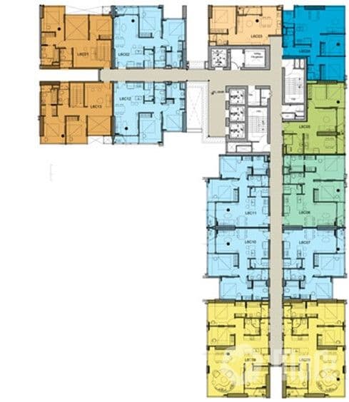 Mặt bằng Block C - Hình 1