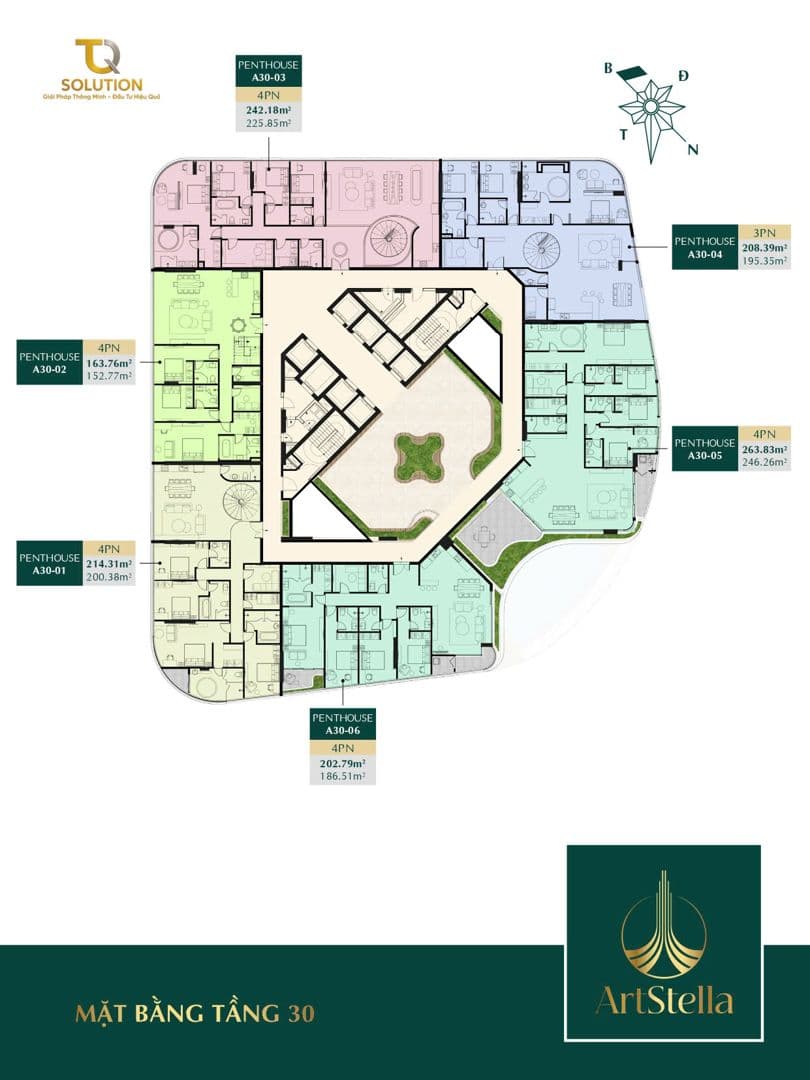 Mặt bằng Block A - Hình 1